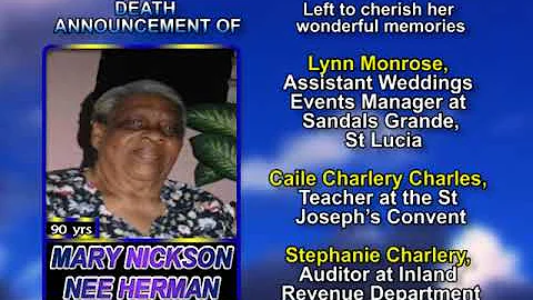 Mary Nickson nee Herman long  1