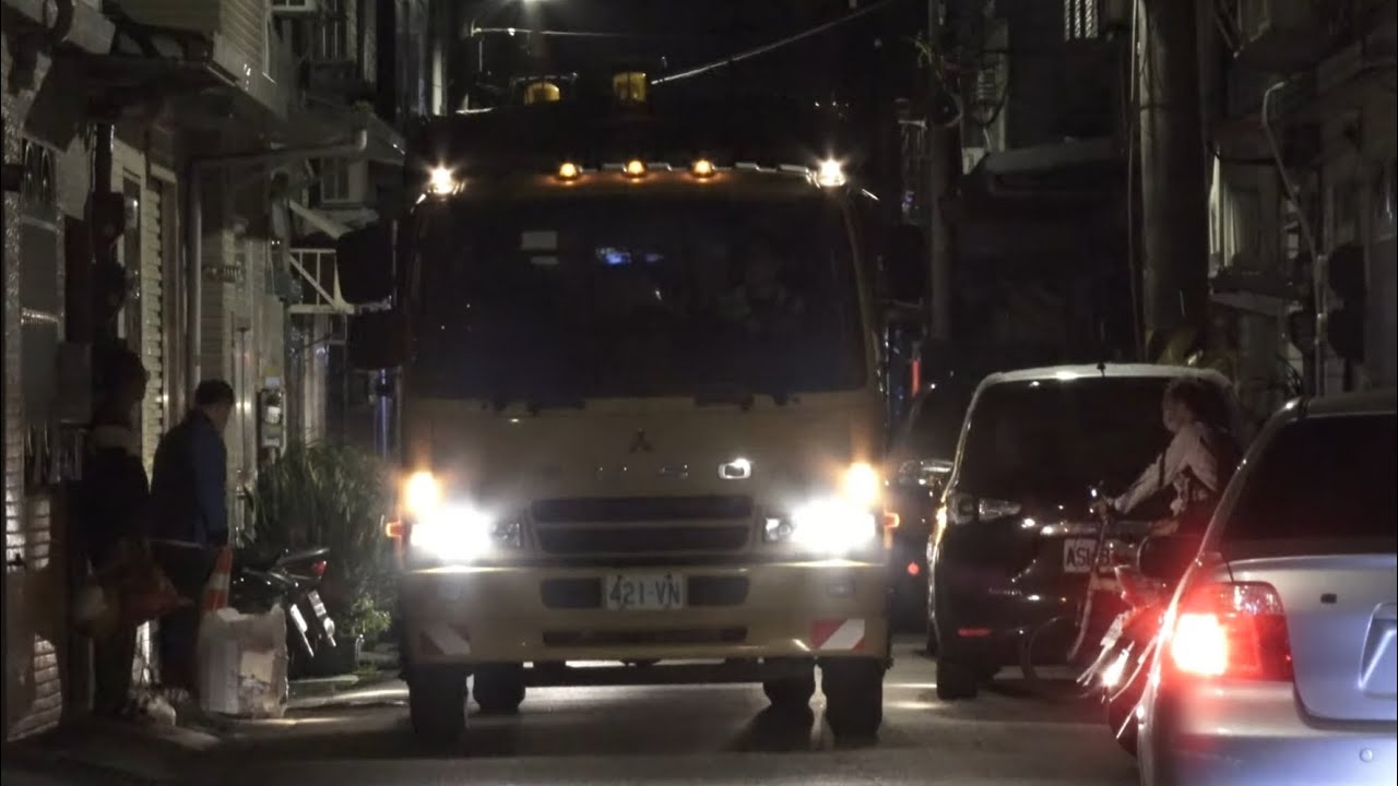 桃園市龍潭區垃圾車421-VN沿線收運紀錄Collection Record of Garbage Truck 421-VN in Longtan District, Taoyuan City