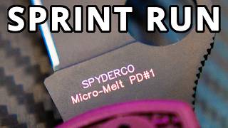 a NEW steel in this Spyderco 2024 sprint run... What is Micro Melt PD#1 ?