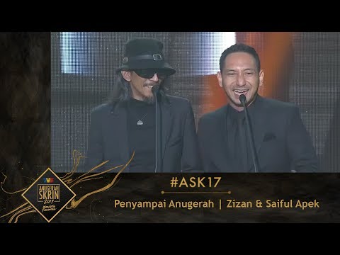 #ASK17 | Moment Zizan & Saiful Apek Penyampai Anugerah
