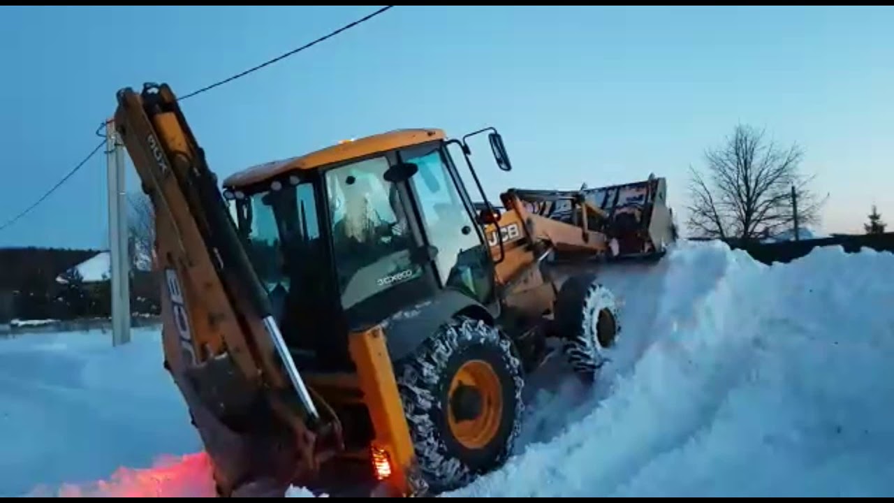 New Holland снегоочиститель