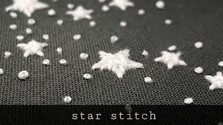 Star Stitch  Hand Embroidery Tutorial