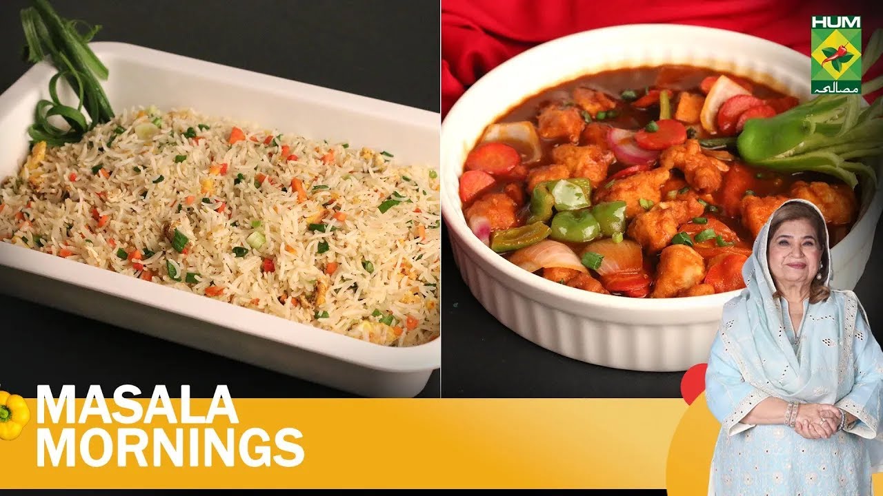 Chicken Sweet Chili Sauce & Egg Fried Rice | Best Of Masala Mornings | Chef Shireen Anwar | MasalaTV