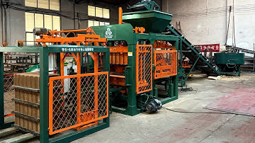 QT4-15 Automatic Block Making Machine | High Output Concrete Block Production Line