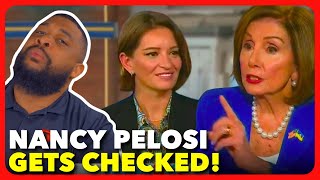 Nancy Pelosi SNAPS On MSNBC Reporter After BEING CALLED OUT For LYING ABOUT TRUMP