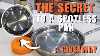 How to Remove Heat Stains from a Stainless Steel Pan | + NINJA CRISPI GIVEAWAY