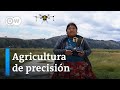 La primera mujer aymara que pilota un dron en el Altiplano