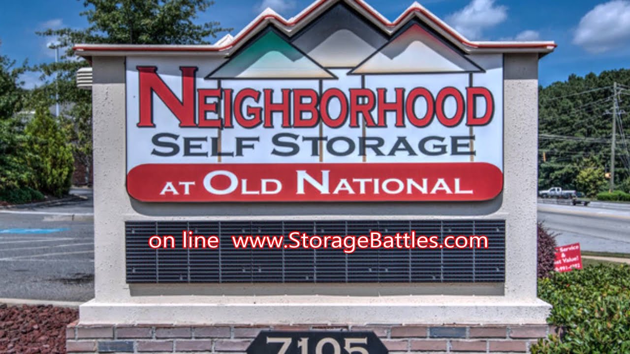 Neighborhood Self Storage Riverdale GA Auction YouTube