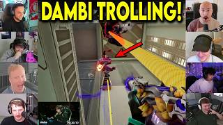Valorant Streamers React To NS Dambi Trolling at ROPES vs NRG In VCT Champions screenshot 5