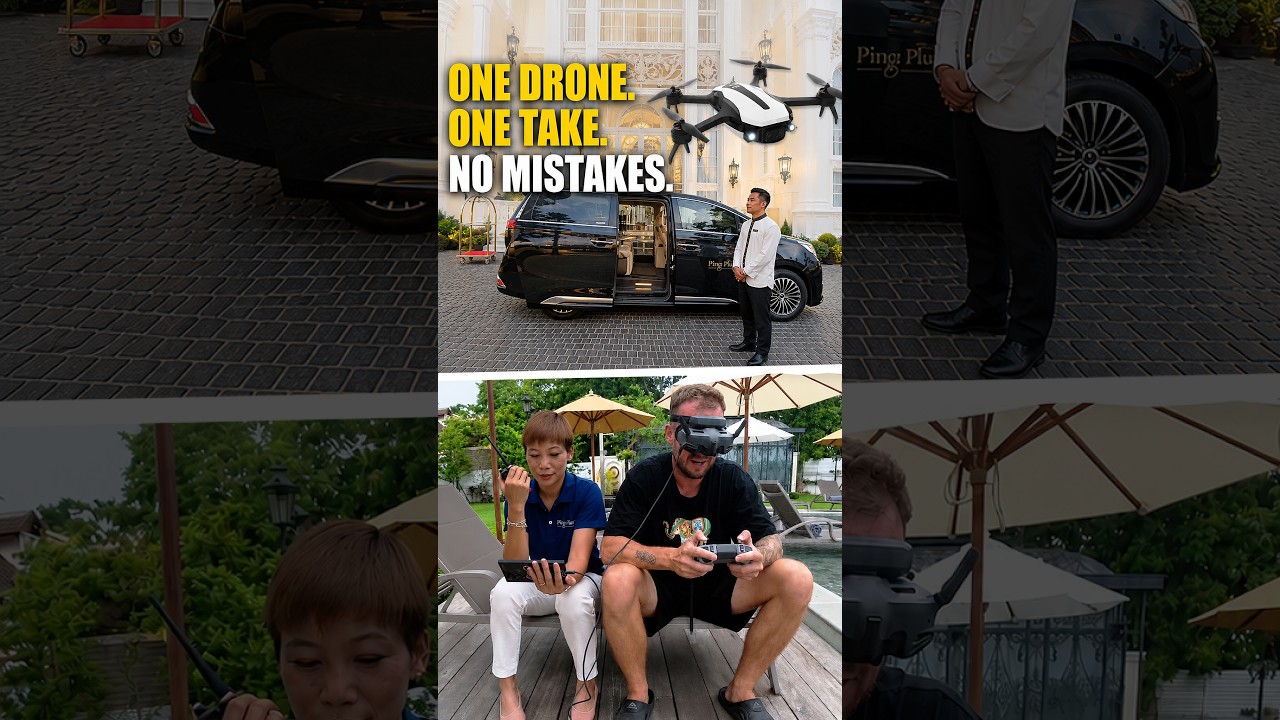 Hotel Tour - One Drone. One Take. No Mistakes.