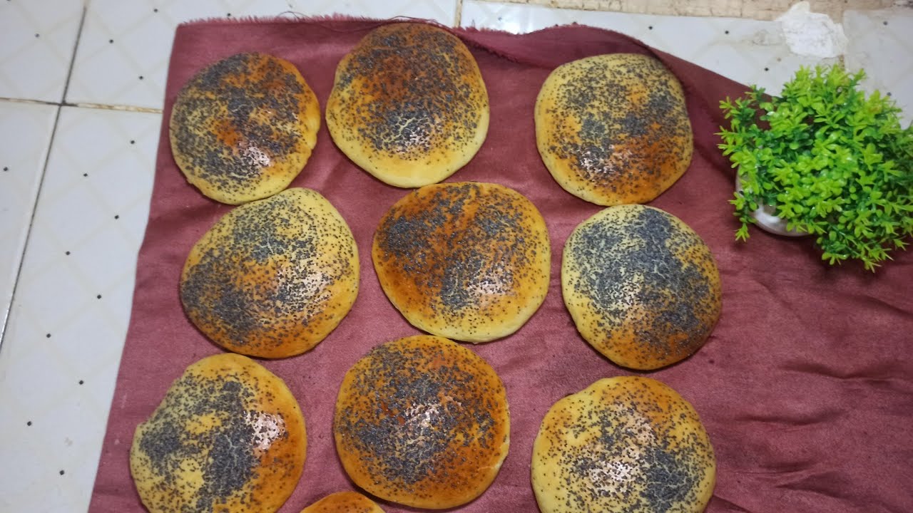 خبز البرغر بعجينة رائعة خفيف ناجح 100💯 أحسن من المحلات 