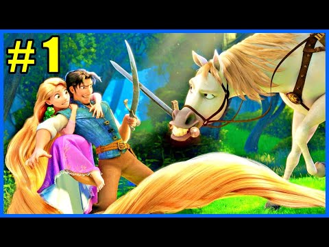 塔の上のラプンツェル』最高の瞬間 #1 - YouTube