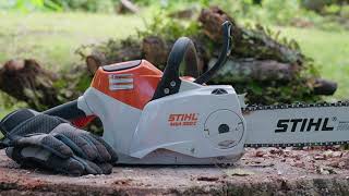Unleashing Cordless Power  Stihl MSA 220C in Action   Battery and Cutting Showcase