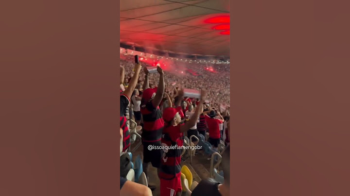 Noite de Copa - Flamengo x LDU 🏟 Maracanã -  Isso Aqui é Flamengo ❤️ 🖤