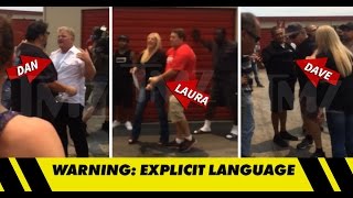 ‘Storage Wars’ Brawl June 2015  Dave And Dan  Fight During Auction ... Kick Daves' Ass Laura !!!!!