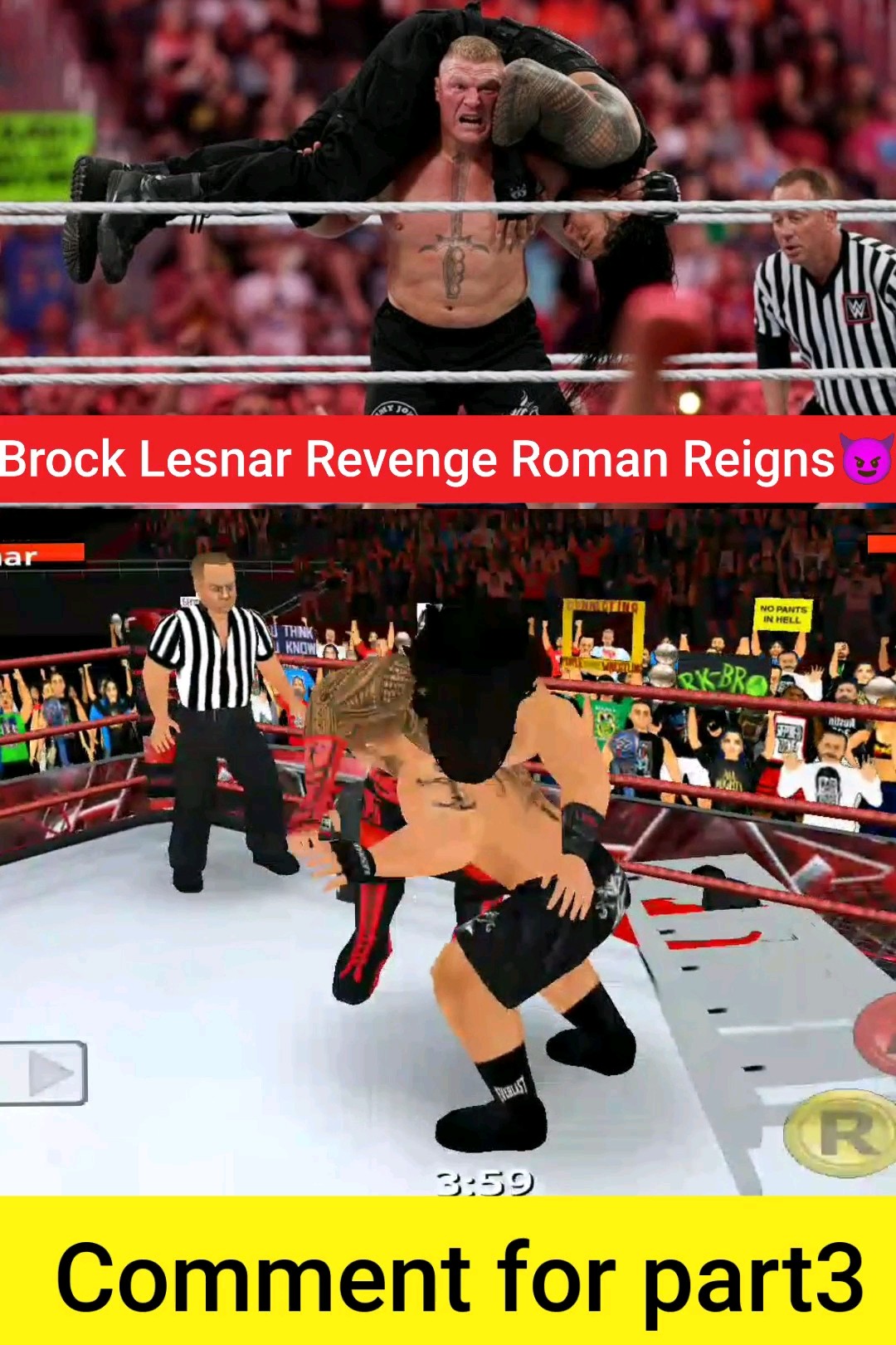 Brock Lesnar White Pants for Smackdown vs Raw 2006-11 - YouTube