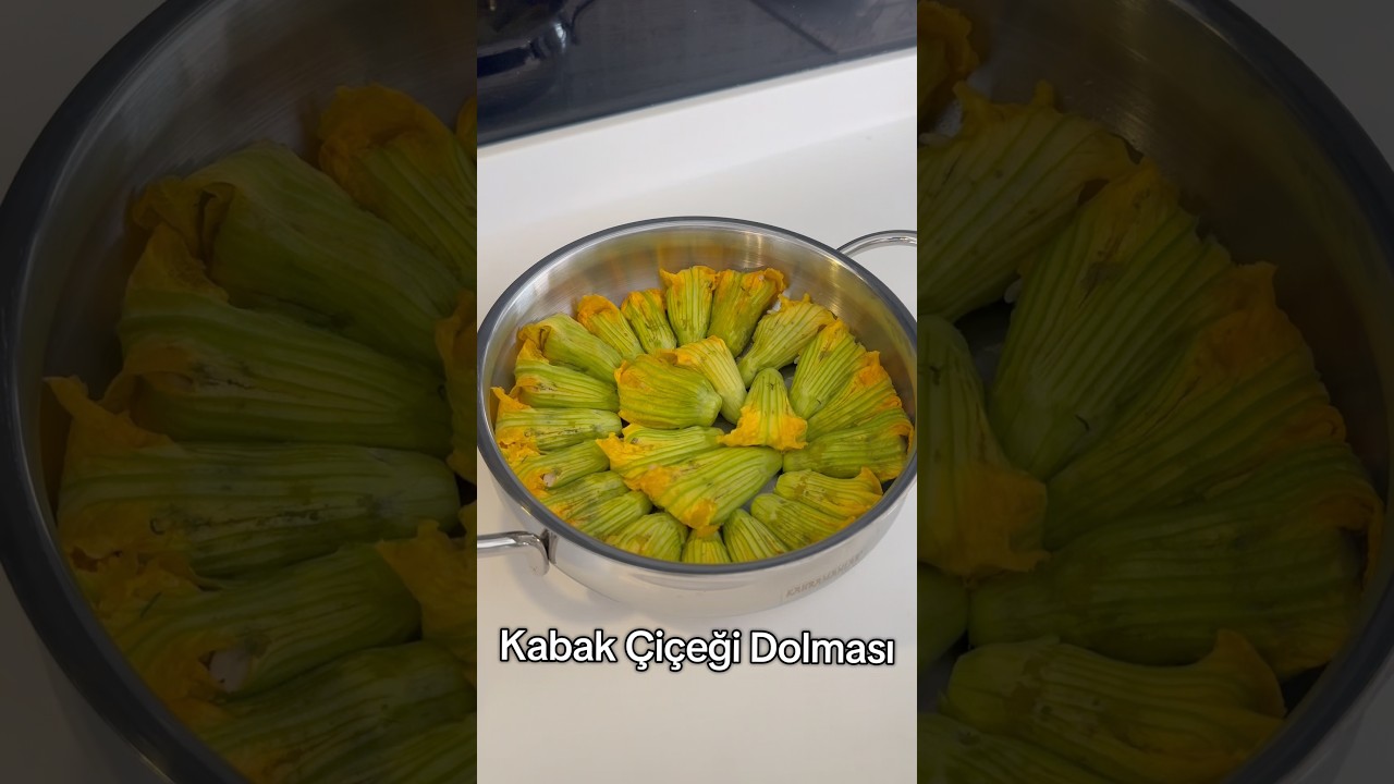 KABAK ÇİÇEĞİ DOLMASI #yemektarifi #kabaiçeği #kabakçiçeğidolması #dolma KABAK ÇİÇEĞİ DOLMASI #yemektarifi #kabaiçeği #kabakçiçeğidolması #dolma