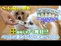 【サプリおやつ】漢方配合なのに食い付き抜群のおやつ”ペットの恵み365うまみペースト”の知らない世界