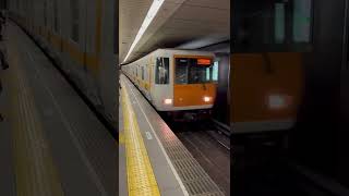 大阪メトロ中央線近鉄乗り入れ本町駅に到着。#大阪メトロ #中央線 #近鉄