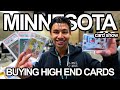 Buying 5000 high end sports cards at minnesota card show with sportscardtaxi  roth cards