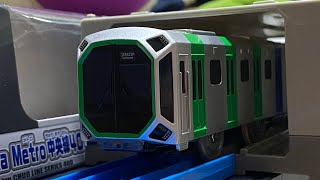 格好良い大阪メトロ中央線400系プラレールをご紹介‼️(車番が欲しかった