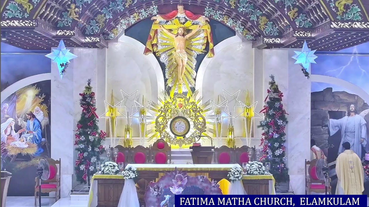 02 Jan 2026  ||  HOLYMASS - ദിവ്യബലി  ||  FATIMA MATHA CHURCH, ELAMKULAM 6:15 AM