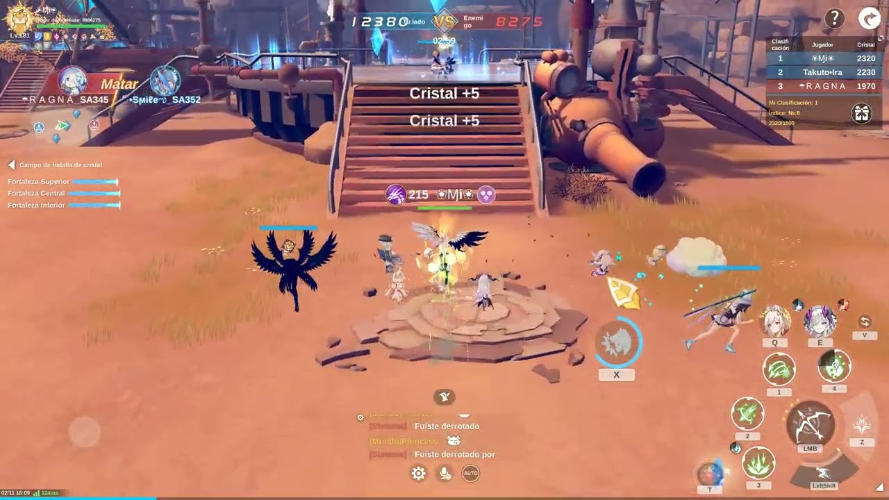 BATALLA DE CRISTAL MIZT VS 1000