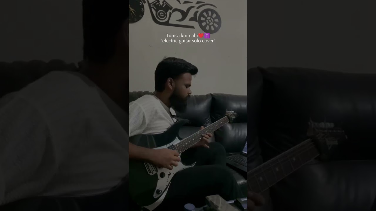 tumsa koi nahi guitar solo cover🎸❤️ #shorts #foryou #guitar #guitarists #guitarcover