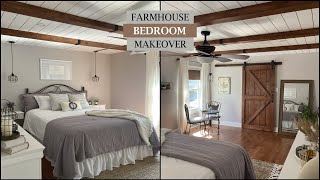 Farmhouse Bedroom Makeover