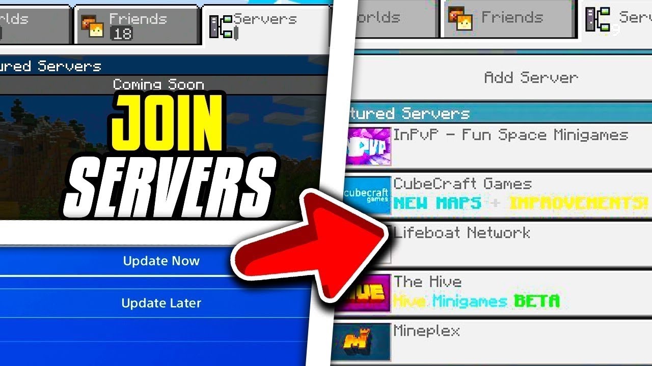 How to join minecraft servers on PS3 