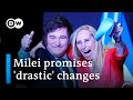 Right-wing populist Javier Milei wins Argentina&#39;s presidential election | DW News