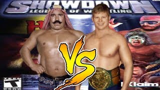 Showdown Legends Of Wrestling Iron Sheik vs Bob Backlund