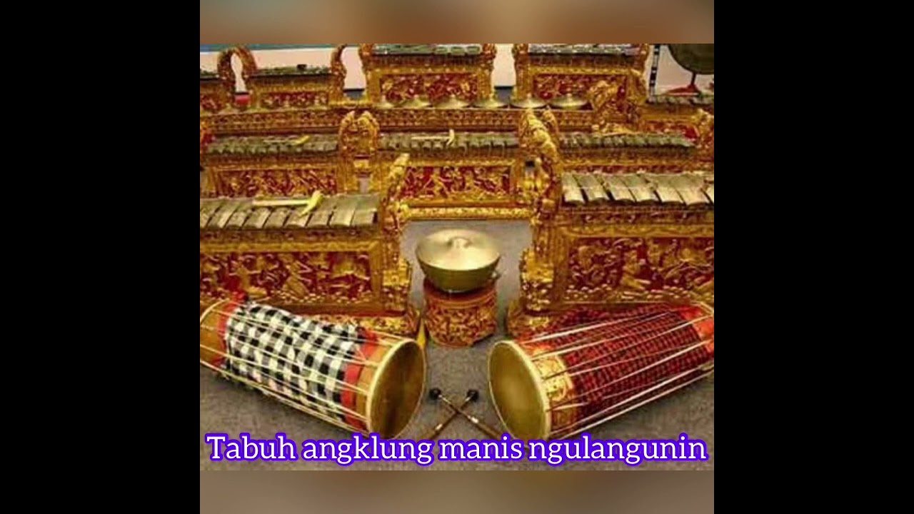 Angklung bali don kutus suling manis acara manusa yadnya