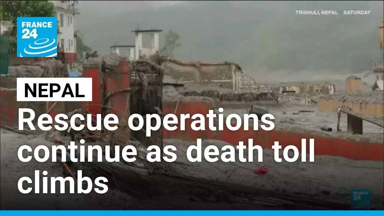 Rescue operations ongoing as death toll continues to rise • FRANCE 24 English