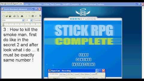 Stick rpg complete secrets