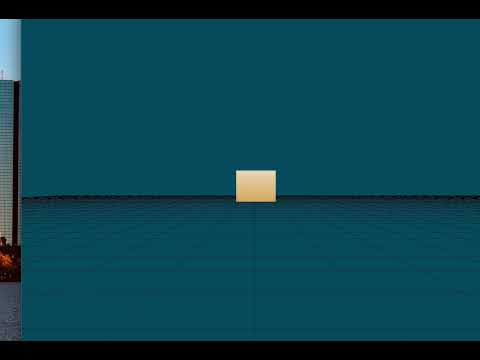 Physics Simulator using Xcode and OpenGl: Bouncing Cube
