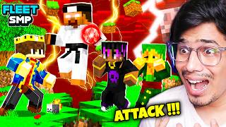 JACK ATTACKED US IN FLEET SMP 😰 MINECRAFT