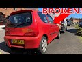 Red Seicento BROKEN Rear Wiper! Idiot Fixes It