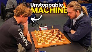 The Unstoppable Machine | Magnus Carlsen vs Richard Rapport | World Blitz 2023 screenshot 4