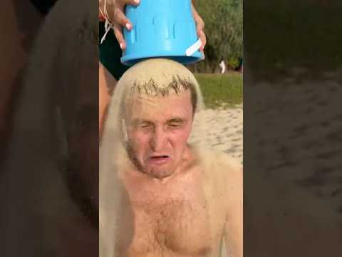 Crazy beach day and avengers 😎 #funny