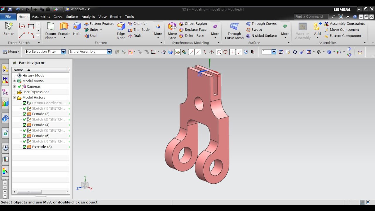 ug nx4 tutorial