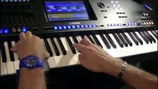 Caribbean Blue on Yamaha Genos by Darren Jones