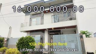 House Tour 171 | ₱16M House That Can Rent for ₱100K/Month! Great Rental Investment Near Clark