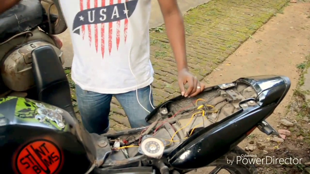 sound booster in normal bike tvs apache HD