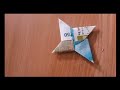 #viral video #how to make a ninja star with 20 and 50 rupees so very easy #video