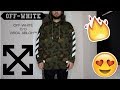 Offwhite camouflage arrows hoodie unboxing  revue des tailles 