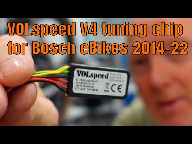 Tuning de-restricting a Bosch Gen 4 eBike VOLspeed chip 