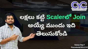 Scalerలో | Data Science course in Bangalore | DevOps Training Institutes in Bangalore | CYC