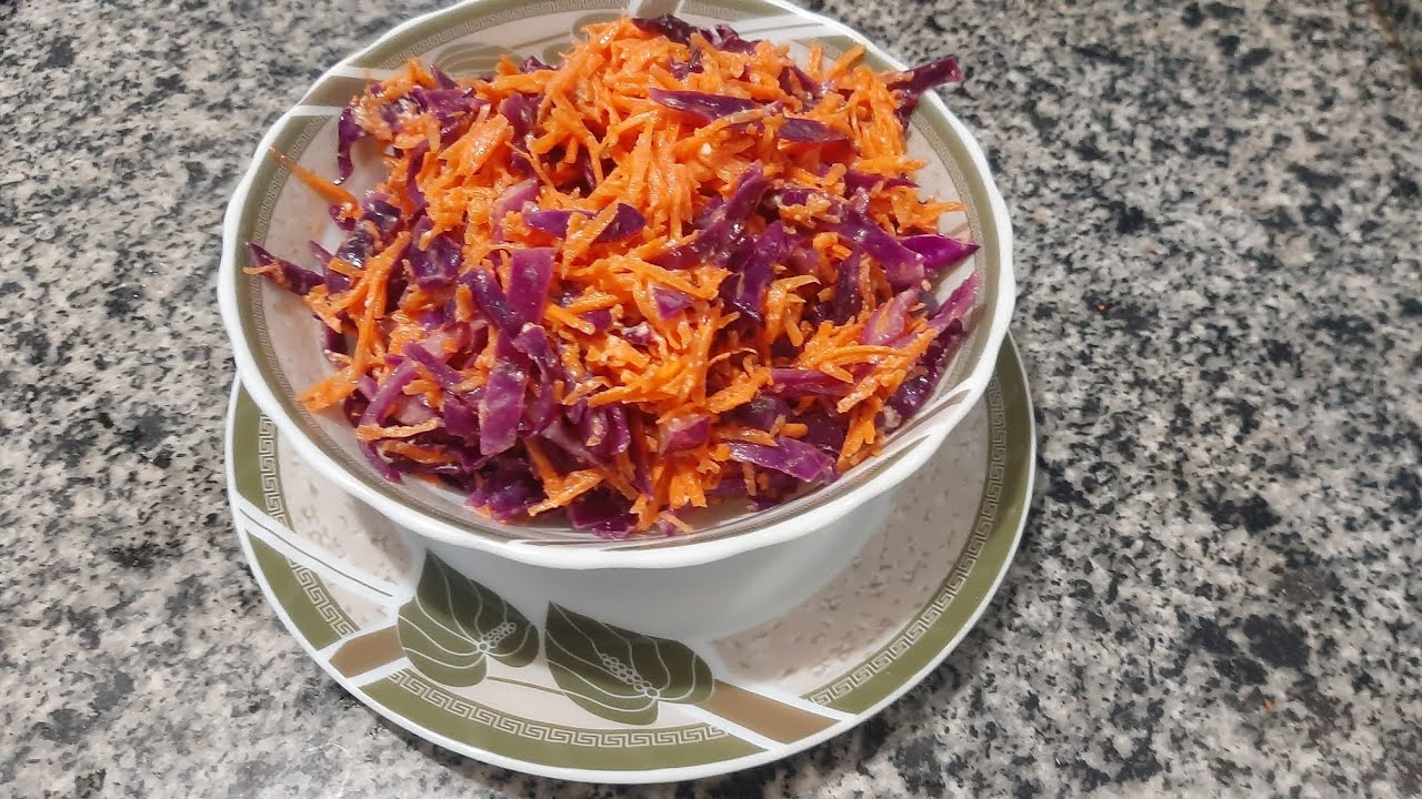 سلطةالكرنب الأحمر(الملفوف )بالصوص/الخضروات الصليبية/فؤائدالكرنب/الفرق بين الملفوف الأحمر والأبيض