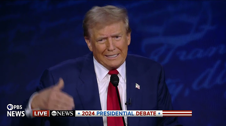 WATCH: Trump ends ABC debate with attack on Harris